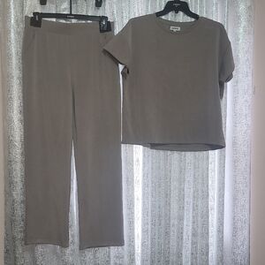 NWT Express Tan Casual Set . Size XL
